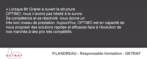 Le témoignage de Getraf